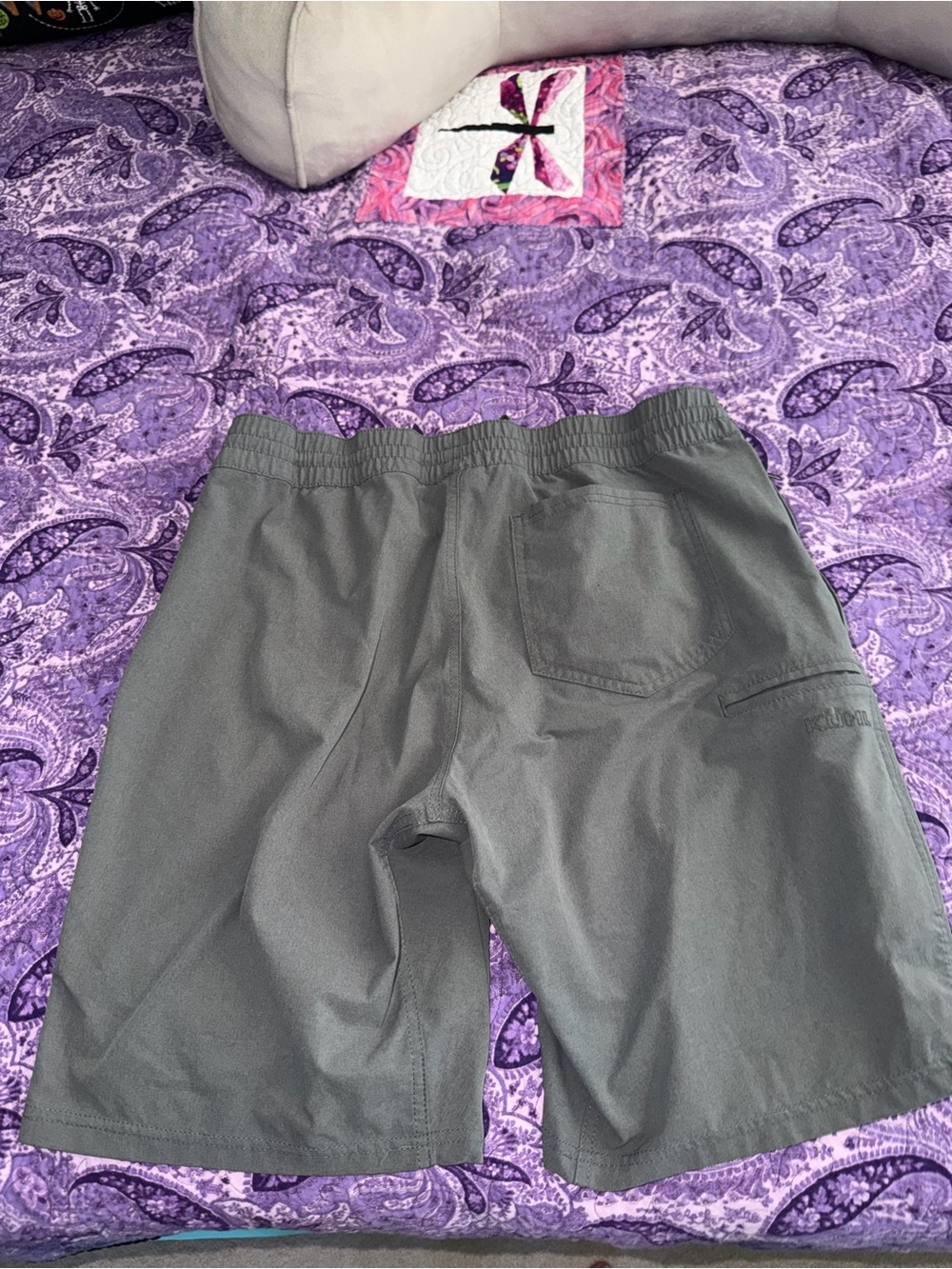 KUHL MENS FREEFLEX™ GRAY SHORTS - Picture 7 of 8